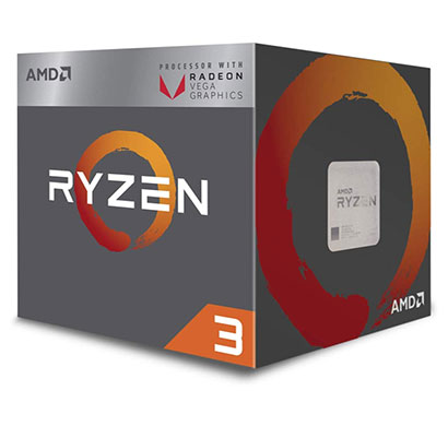 amd ryzen 3 (2200g) radeon vega 8 graphics desktop processor